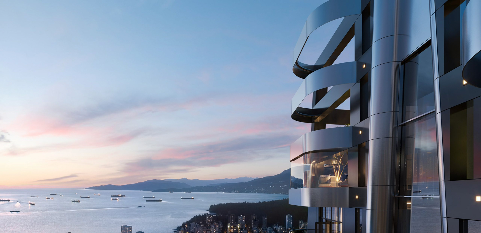 Architectural Marvel – CURV is Set to Reshape Luxury Condo Living in Downtown Vancouver