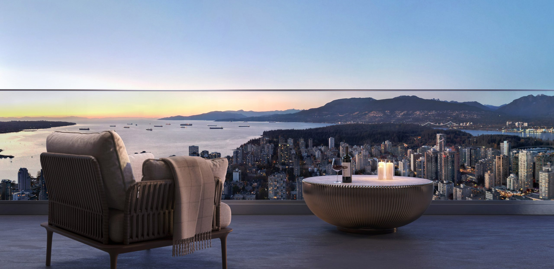 Panoramic Views - CURV is Set to Reshape Luxury Condo Living in Downtown Vancouver