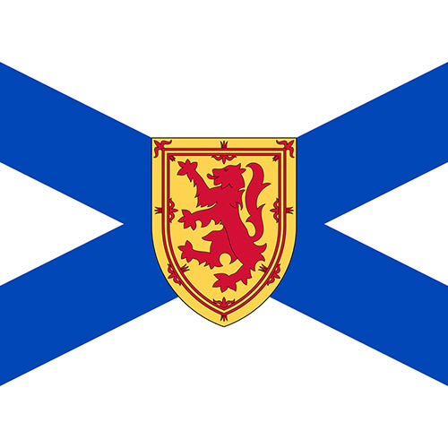 Square Flag of Nova Scotia